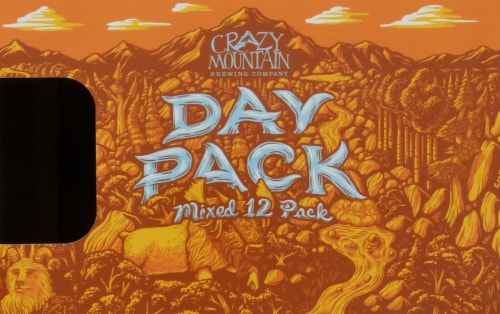 Crazy Mountain Brewing Company Day Pack Beer Variety Pack Perspective: left