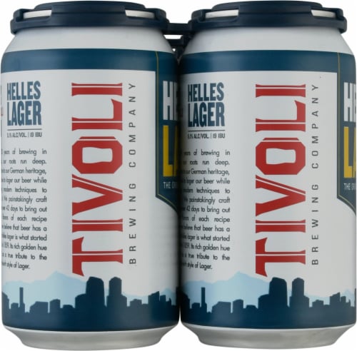 Tivoli Helles Lager Beer Perspective: left