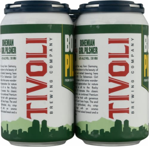 Tivoli Bo Girl Pilsner Beer Perspective: left