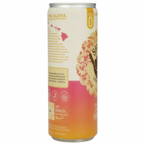 Shaka Tea Hawai'i Island Vibes Lemon Rose Perspective: left