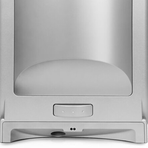 EyeVac PRO Touchless Automatic Stationary Vacuum with Infrared Sensors, Silver Perspective: left