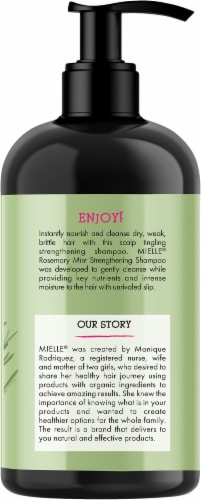Mielle® Rosemary Mint Shampoo Perspective: left