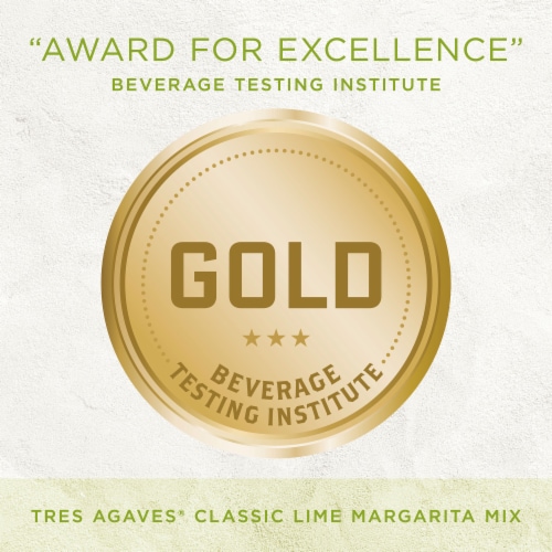 Tres Agaves® Organic California Lime Margarita Mix Perspective: left