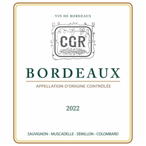 Chevalier du Grand Robert Bordeaux French White Wine Perspective: left