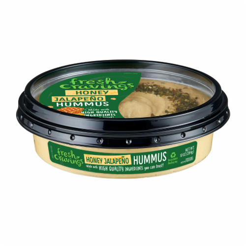 Fresh Cravings® Honey Jalapeno Hummus Perspective: left