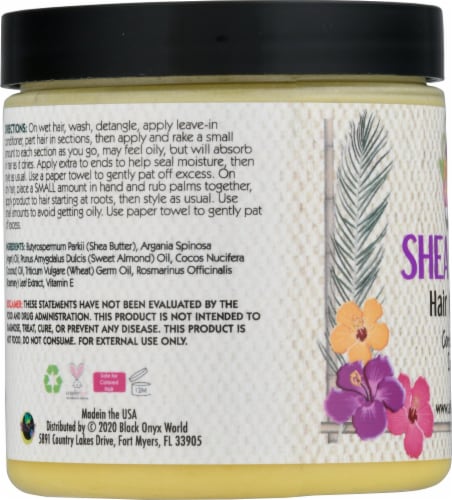Alikay Naturals™ Shea Yogurt Hair Moisturizer Perspective: left