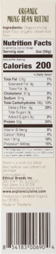 Explore Cuisine® Organic Mung Bean Rotini Perspective: left