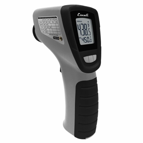 Escali Infrared Surface and Probe Digital Thermometer Perspective: left