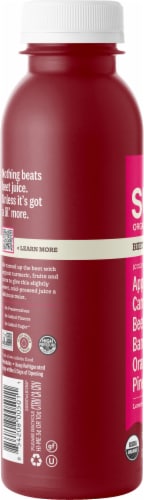 Suja Organic Sweet Beets Fresh Orange Smoothie Drink Perspective: left