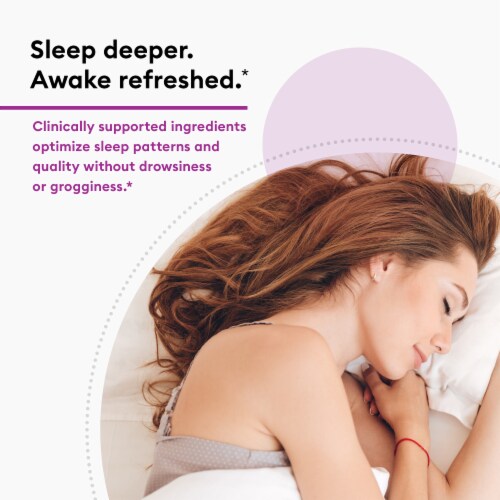 Physician's Choice Rest & Relaxation Sleep Aid Dietary Supplement Veggie Capsules Perspective: left