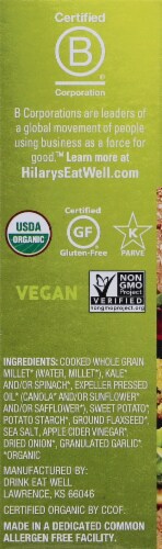 Hilary's Eat Well Veggie Burger Perspective: left