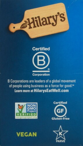 Hilary's™ Fiesta Black Bean Veggie Burger Perspective: left