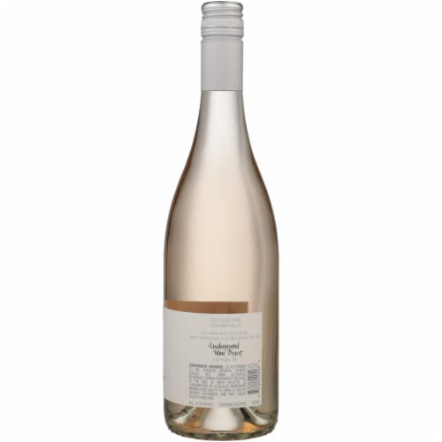 Underground Wine Project And Why Am I Mr Pink Sangiovese Washington Rose Wine Perspective: left