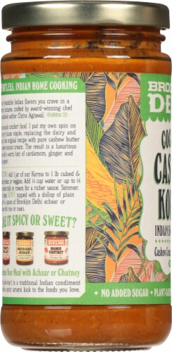 Brooklyn Delhi® Coconut Cashew Korma Simmer Sauce Perspective: left