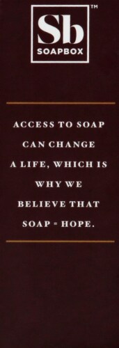 Soapbox™ Coconut Milk & Sandalwood Bar Soap Perspective: left
