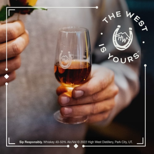 High West Utah A Midwinter Night's Dram Whiskey Perspective: left