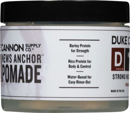 Duke Cannon Supply Co.® News Anchor™ Pomade Perspective: left