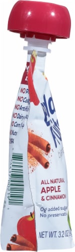 Buddy Fruits Apple Cinnamon Blended Fruit Pouch Perspective: left