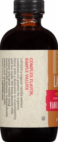LAFAZA Organic Pure Madagascar Vanilla Extract Perspective: left