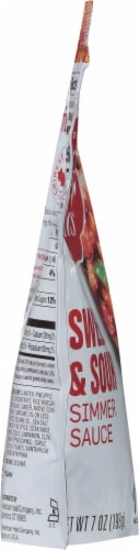 Saffron Road® Sweet & Sour Simmer Sauce Perspective: left