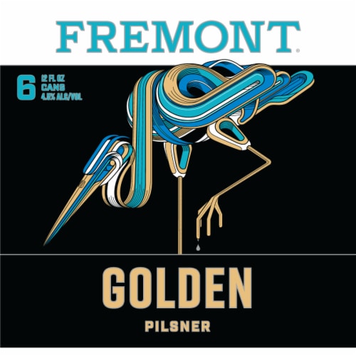 Fremont® Golden Pilsner Beer Perspective: left