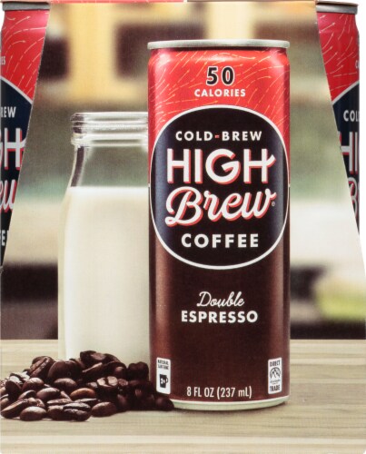 High Brew Coffee Double Espresso Cold Brew Multipack Perspective: left
