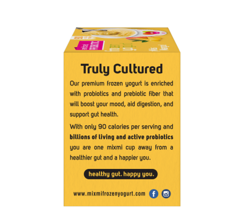 Mixmi® Mas Mango Frozen Yogurt Perspective: left