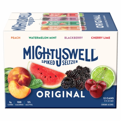 Mighty Swell Spiked Spritzer Variety Pack 12 Cans 12 Fl Oz Metro Market
