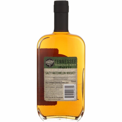 Ole Smoky Salty Watermelon Mountain Made Tennessee Whiskey Perspective: left
