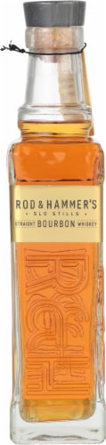 Slo Stills Rod & Hammer's Straight Bourbon Whiskey Perspective: left