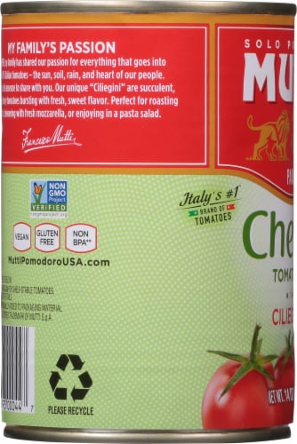 Mutti Cherry Tomatoes Perspective: left
