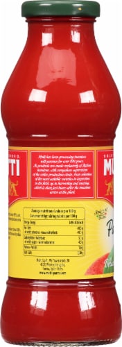 Mutti Passata Mutti Sauce Perspective: left