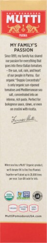 Mutti® Organic Tomato Paste Double Concentrated Perspective: left