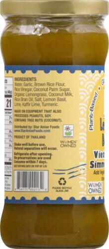Star Anise Lemon Basil Vietnamese Simmer Sauce Perspective: left