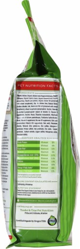 Tender & True Organic Chicken & Liver Recipe Dry Cat Food Perspective: left