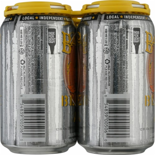 Barrio Brewing Blonde Ale Beer Perspective: left
