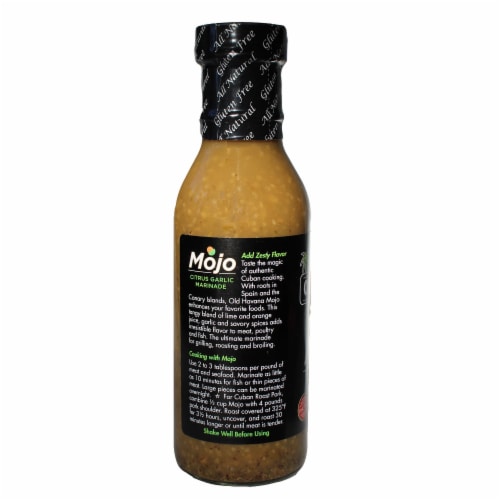 Old Havana Mojo Citrus Garlic Marinade Perspective: left