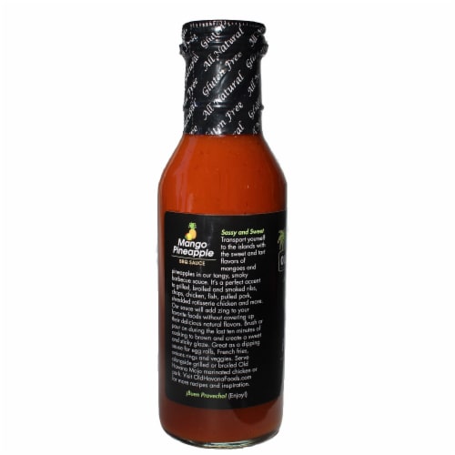 Old Havana Foods® Mango Pineapple BBQ Sauce Perspective: left