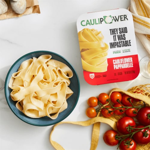 Caulipower® Frozen Pappardelle Cauliflower Pasta Perspective: left