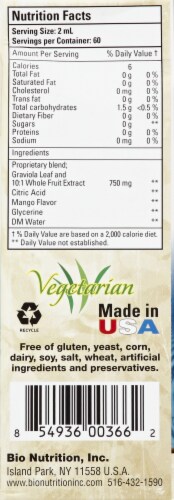 Bio Nutrition  Graviola Extract Perspective: left