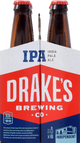 Drake's Brewing IPA Perspective: left