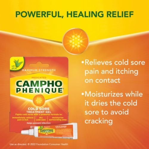 Campho-Phenique® Cold Sore Treatment Perspective: left