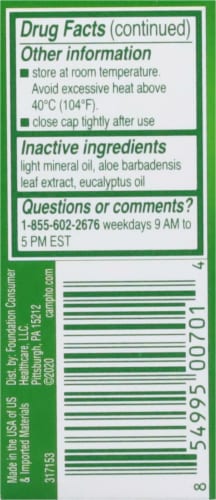 Campho-Phenique® Antiseptic Liquid Perspective: left