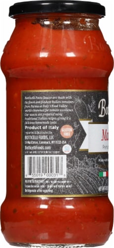 Botticelli® Pasta Marinara Sauce Perspective: left