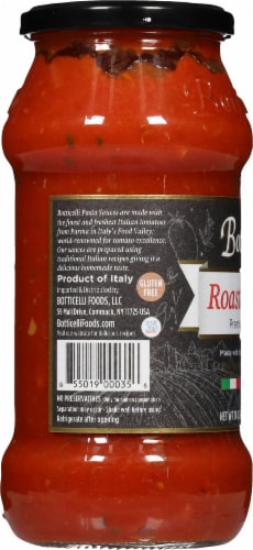 Botticelli® Roasted Garlic Pasta Sauce Perspective: left