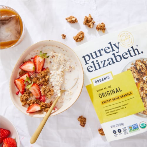 Purely Elizabeth Original Ancient Grain Granola Perspective: left