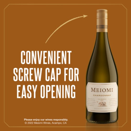 Meiomi California Chardonnay White Wine Perspective: left