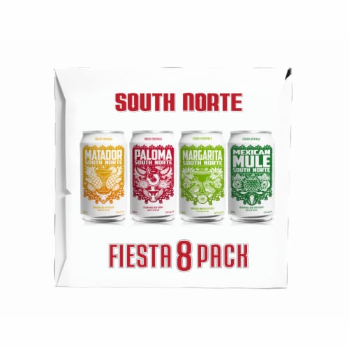 South Norte Tequila Cocktail Fiesta Pack Perspective: left