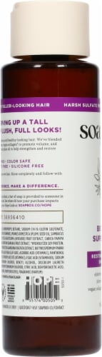 Soapbox Biotin & Superfruit Blend Strengthening Shampoo Perspective: left