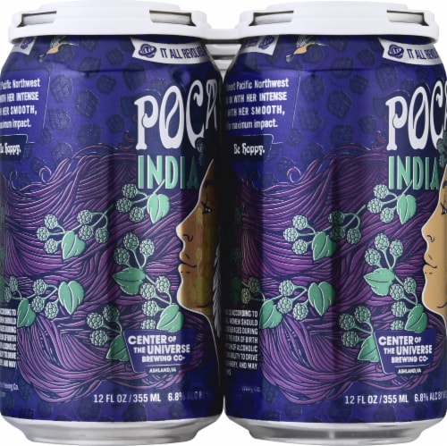 Center Of The Universe Pocahop India Pale Ale Perspective: left